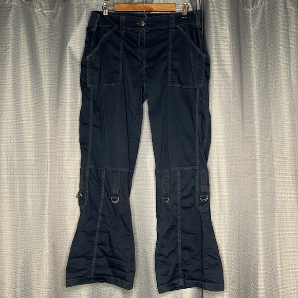 Tommy Hilfiger Navy Blue Convertible Pants Size 16 - Picture 2 of 8